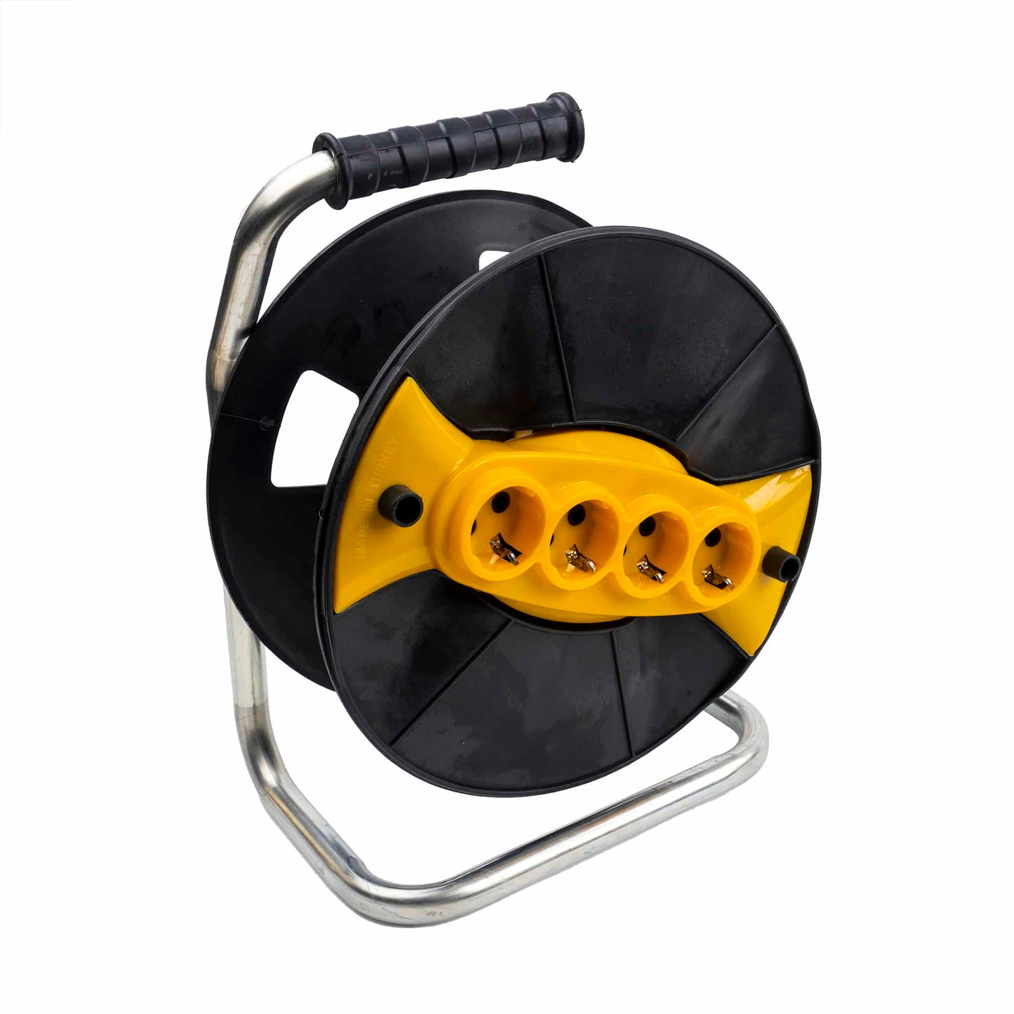 Derulator cablu cu tambur, fara cablu, 4 prize / EXT 5663