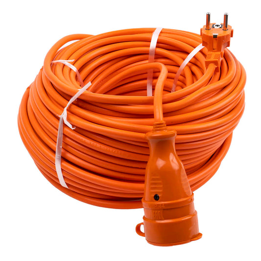 Cablu prelungitor cu priza si stecher, 3x1.5mm, 50m / EXT 5677