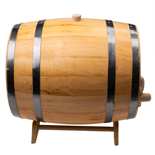 Butoi pentru decor, din lemn masiv de arin, capacitate 10L / EXT 7212