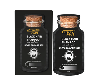 Șampon Colorant Negru Instant - 10x25ml