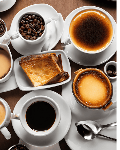 Lumânare parfumată Amber - French brew - Cafea prajită • Creme brulée • Biscuiţi