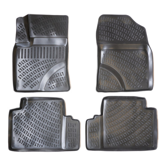 Set covorase auto cauciuc tip tavita pentru toyota avensis iii 2009-2018