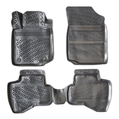 Set covorase auto cauciuc tip tavita pentru peugeot 107 2005-2014