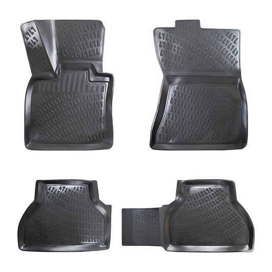 Set covorase auto cauciuc tip tavita  pentru bmw x6 e71 2008-2014