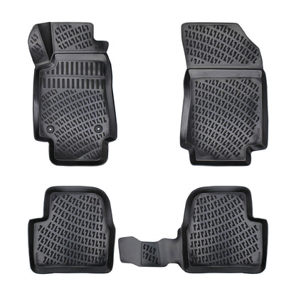 Set covorase auto cauciuc tip tavita pentru citroen c3 aircross 2017-