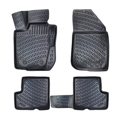 Set covorase auto cauciuc tip tavita pentru dacia duster 4x2 (hm) prestige 2017-2022