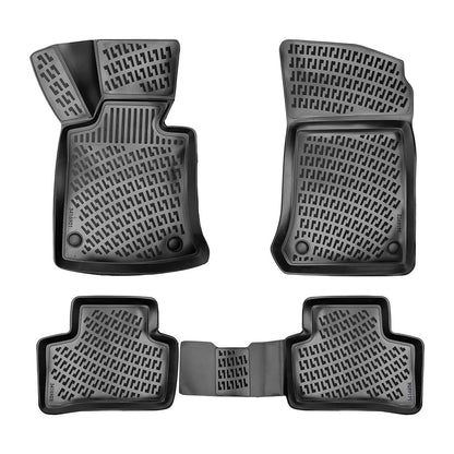 Set covorase auto cauciuc tip tavita pentru mercedes glk x204 2008-2015
