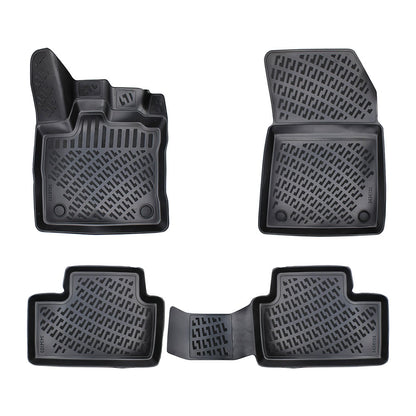Set covorase auto cauciuc tip tavita pentru renault captur 2019-