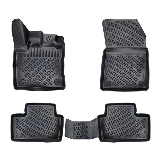 Set covorase auto cauciuc tip tavita pentru renault captur 2019-