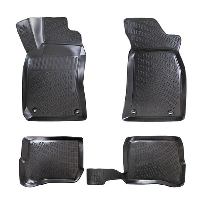 Set covorase auto cauciuc tip tavita pentru skoda superb i b5 2001-2008