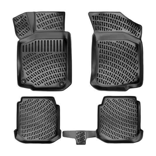 Set covorase auto cauciuc tip tavita pentru vw golf 4 1997-2005