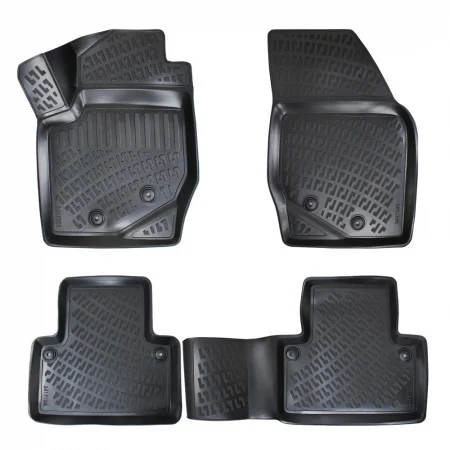 Set covorase auto cauciuc tip tavita pentru dacia logan ii sedan 2012-2020