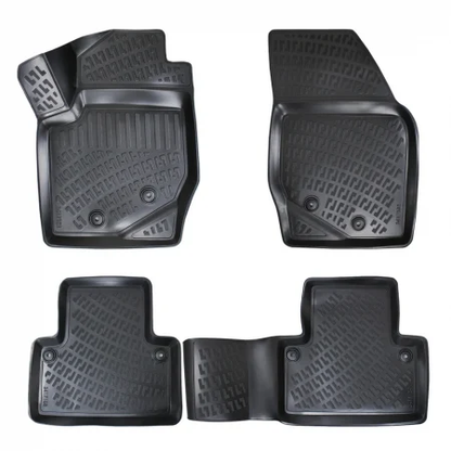 Set covorase auto cauciuc tip tavita pentru dacia logan ii sedan 2012-2020