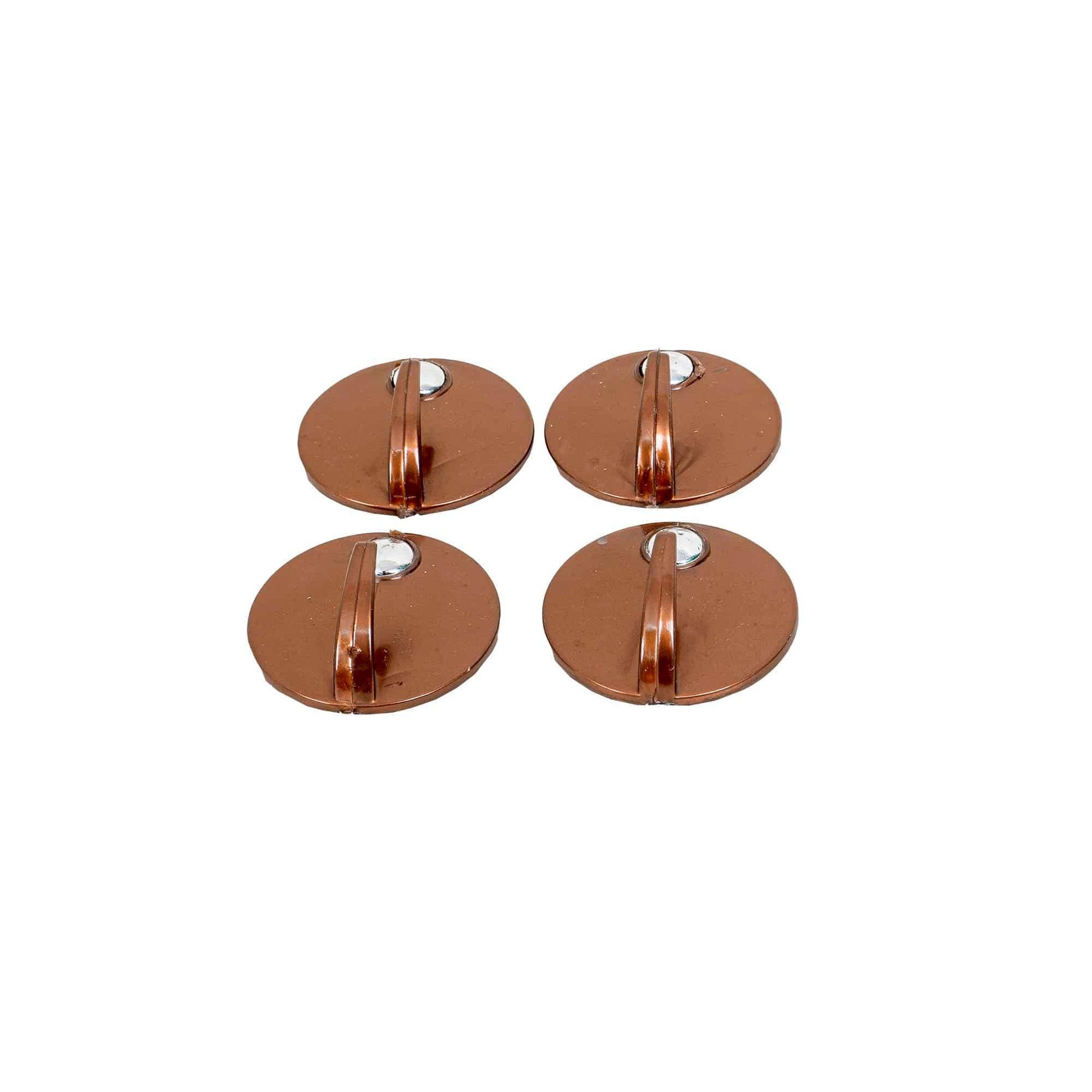 Set 4 cuiere din plastic cu adeziv super rezisten Z-TOOLS / 268 - 221.ro