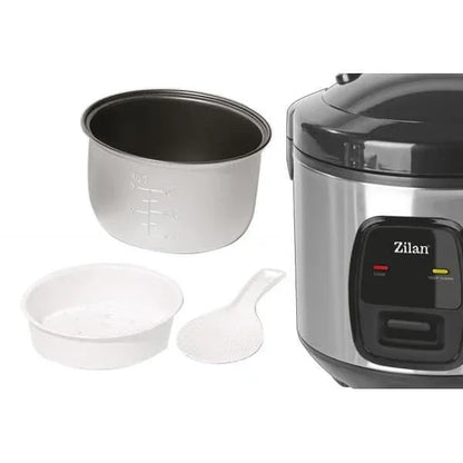 Aparat pentru gatit alimente la abur, capacitate 1.5L, putere 500W, sistem anti-alunecare / ZLN 2793 - 221.ro