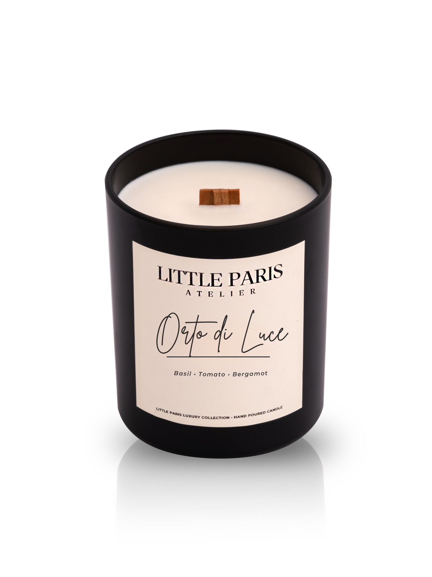 Lumânare parfumată Orto di Luce - Frunze de roșii • Busuioc • Bergamota