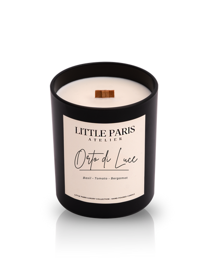 Lumânare parfumată Orto di Luce - Frunze de roșii • Busuioc • Bergamota