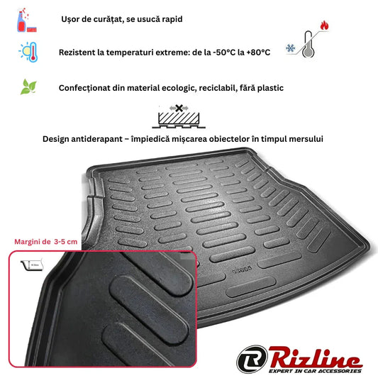 Covoraș Rizline Portbagaj Dacia Duster 4x2 2020 – Antiderapant, Personalizat - 221.ro