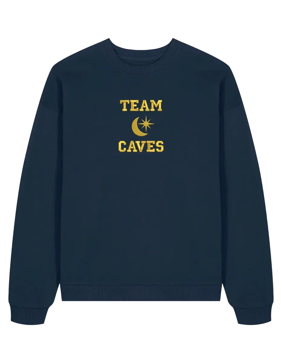 Team caves sweatshirt Crescent City