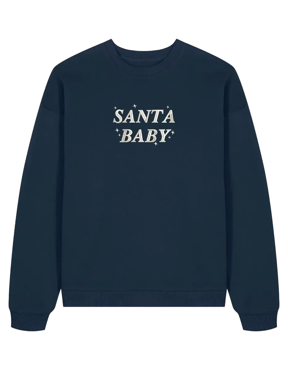 Santa baby sweatshirt Craciun