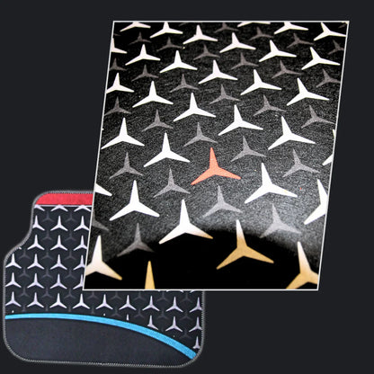 Covorașe Universale Mercedes-Benz – Design Abstract Stea 3 Colțuri