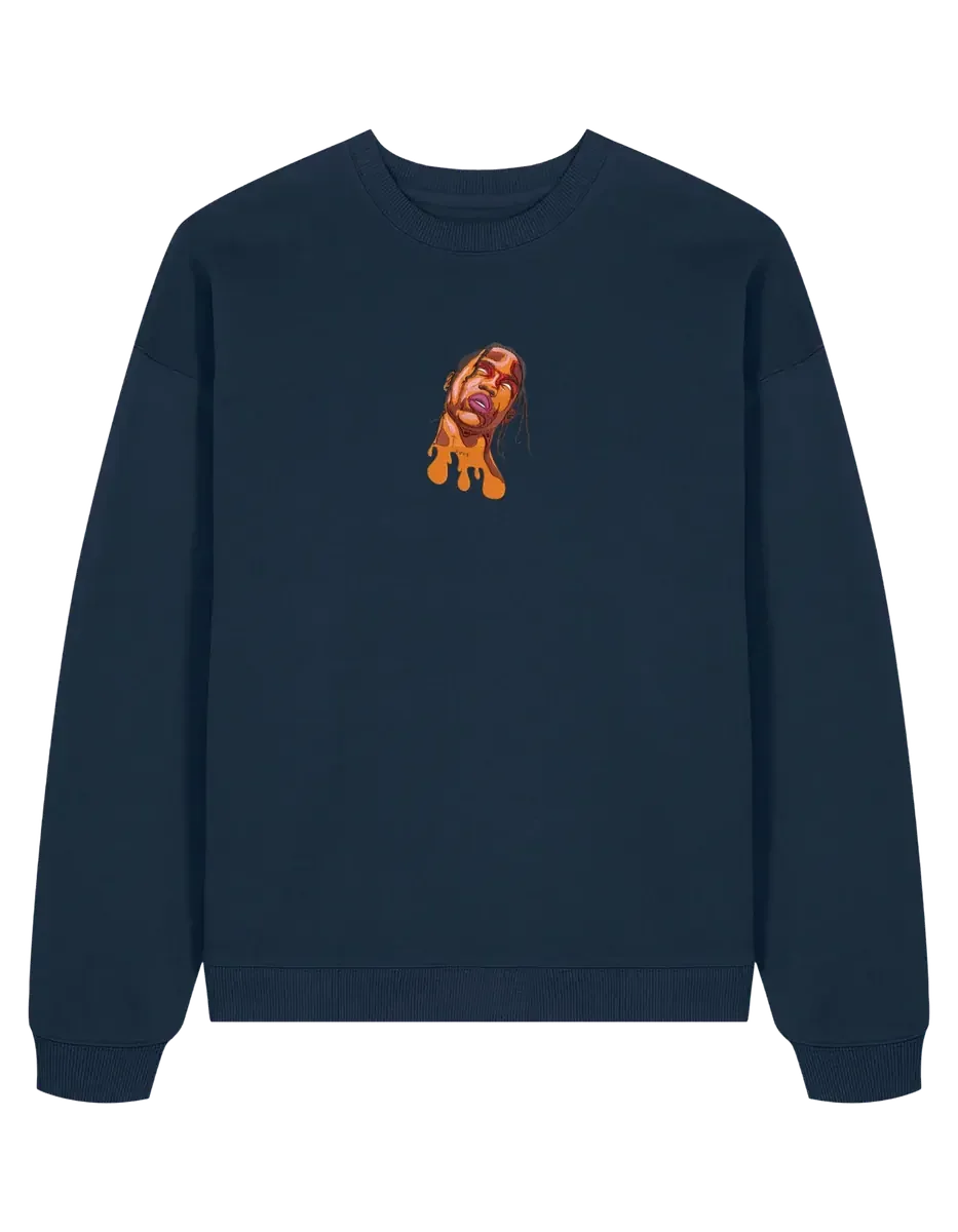 Travis face sweatshirt Travis Scott