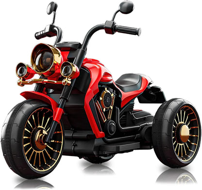 Motocicleta electrica Timebox, Functie mers inainte/inapoi, Faruri, Claxon, Rosu