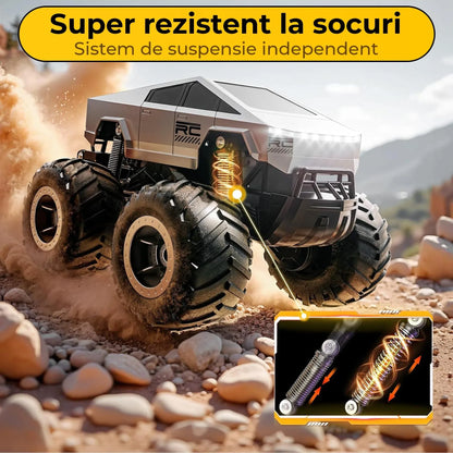 Cybertruck RC Car Timebox, 4WD Off-Road 1:16, Gri