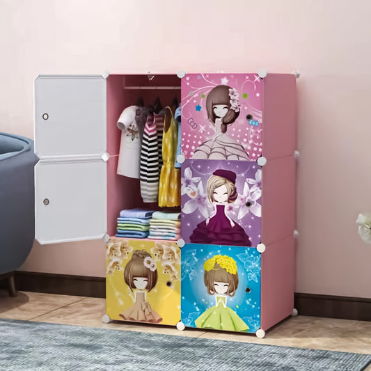Dulap Modular Copii, 6 Usi, D3206