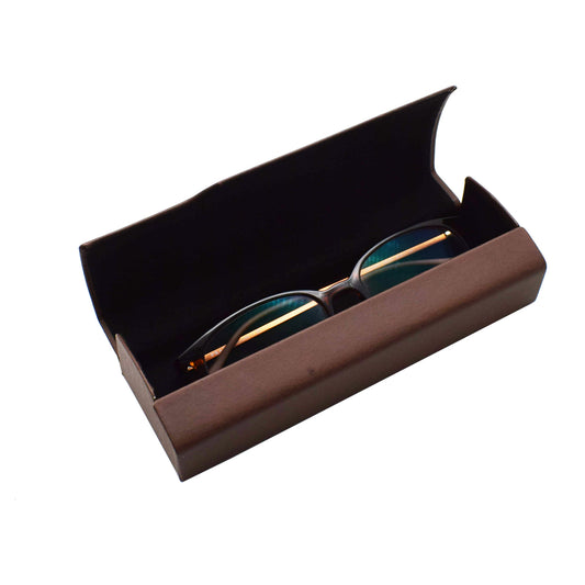 Set 3 bucati Toc / Etui pentru ochelari, Naimeed D3373, Maro