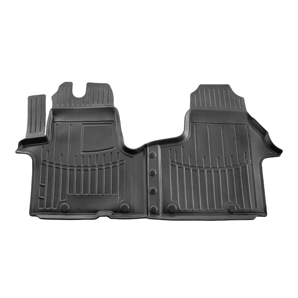 Set covorase auto cauciuc tip tavita pentru opel vivaro b (1+2) (2014-)