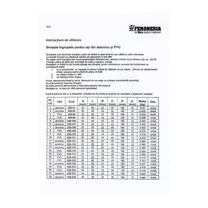 Broasca AL Y 35/90/22D/240 NI+ZA FER+T122 (I20)