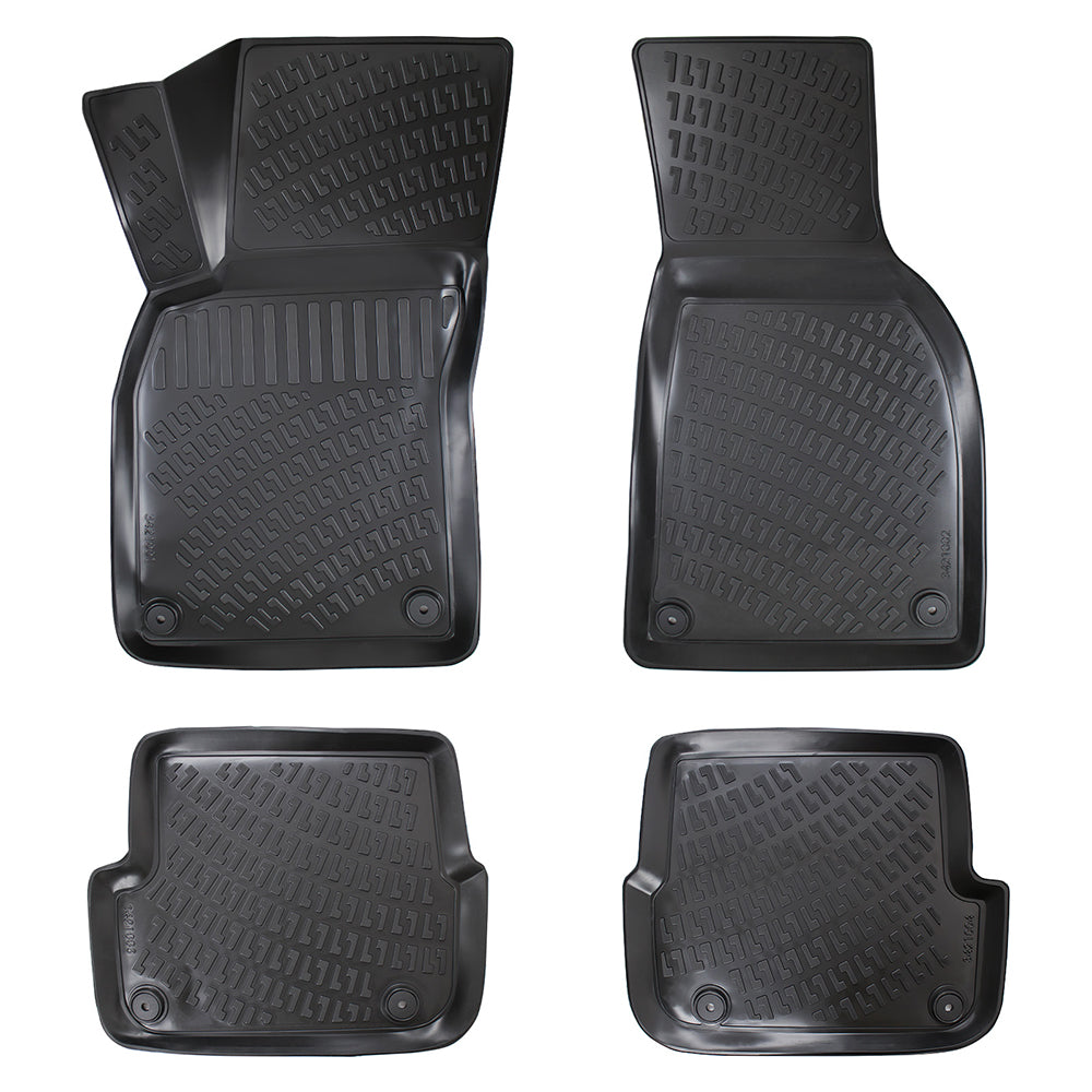 Set covorase auto cauciuc tip tavita pentru audi a6 c6 (4f) 2004-2011