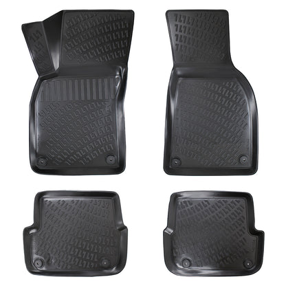 Set covorase auto cauciuc tip tavita pentru audi a6 c6 (4f) 2004-2011