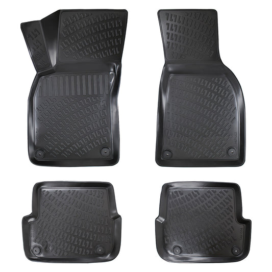 Set covorase auto cauciuc tip tavita pentru audi a6 c6 (4f) 2004-2011