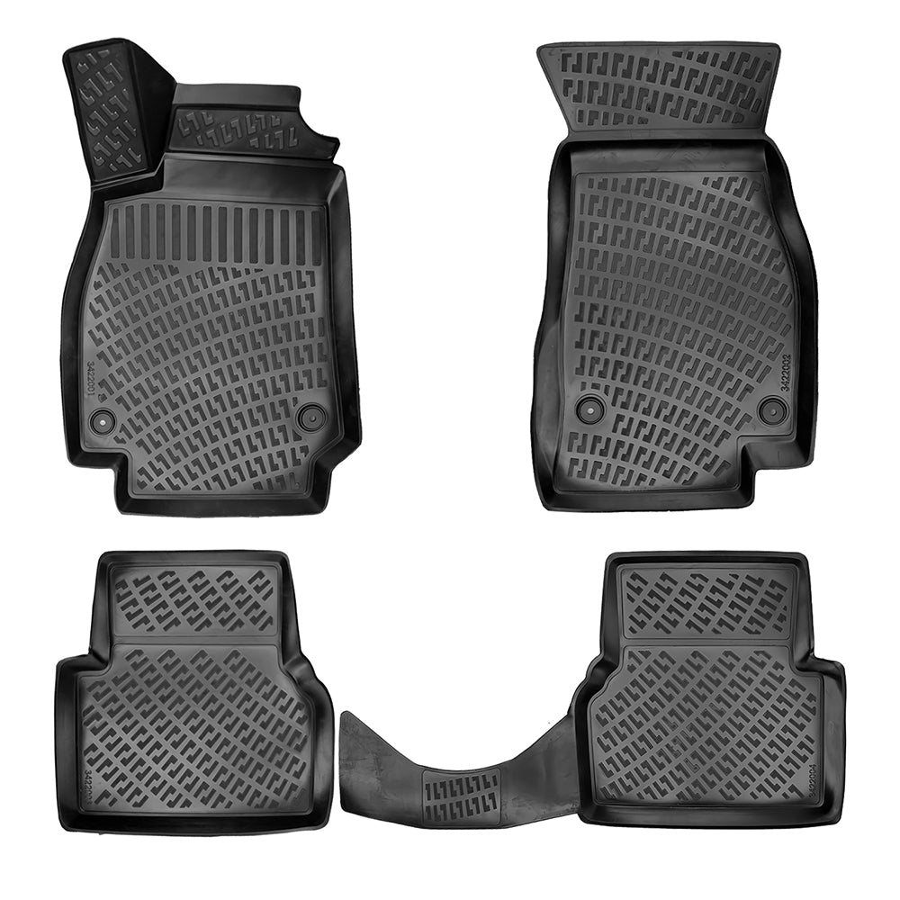 Set covorase auto cauciuc tip tavita pentru audi a6 c8 (4k) 2018-