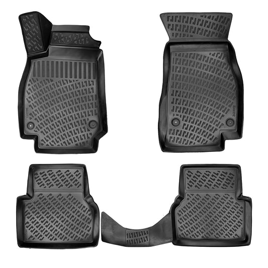 Set covorase auto cauciuc tip tavita pentru audi a6 c8 (4k) 2018-