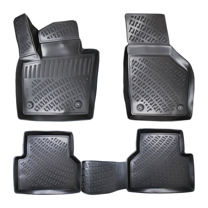 Set covorase auto cauciuc tip tavita pentru audi q3 i (8u) 2011-2018
