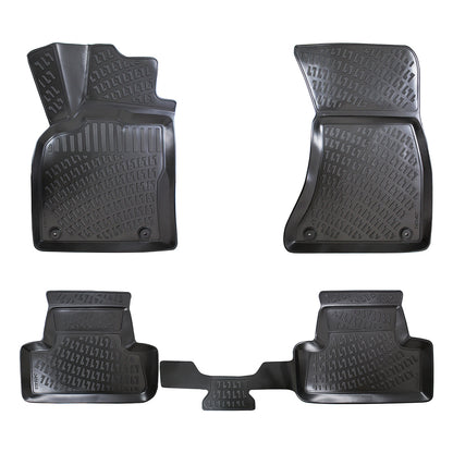 Set covorase auto cauciuc tip tavita pentru audi q5 ii (fy) 2017-
