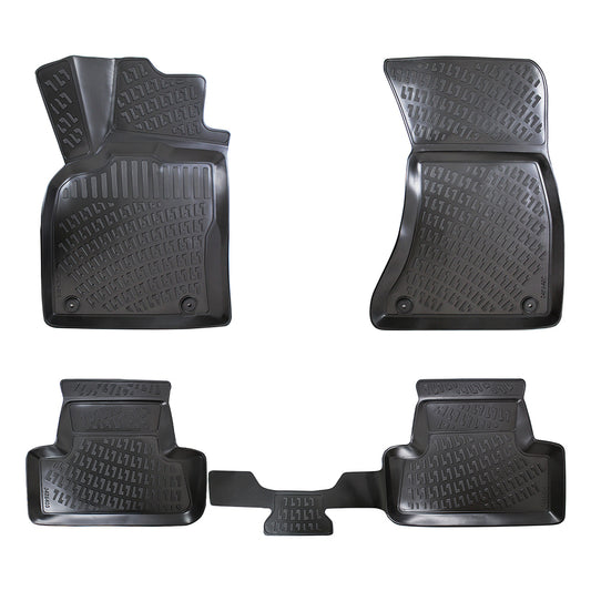 Set covorase auto cauciuc tip tavita pentru audi q5 ii (fy) 2017-