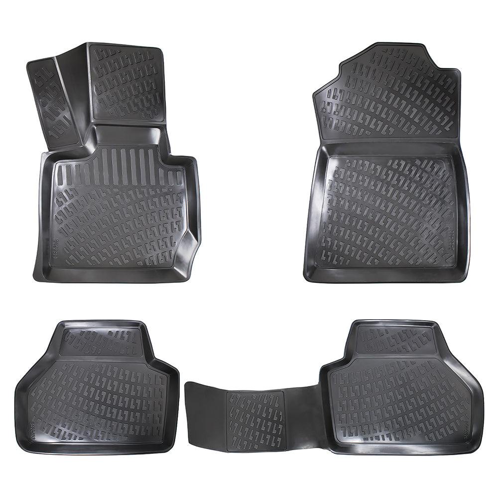 Set covorase auto cauciuc tip tavita pentru bmw x4 f26 2014-2018