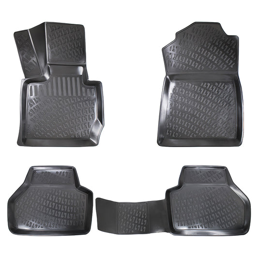 Set covorase auto cauciuc tip tavita pentru bmw x4 f26 2014-2018