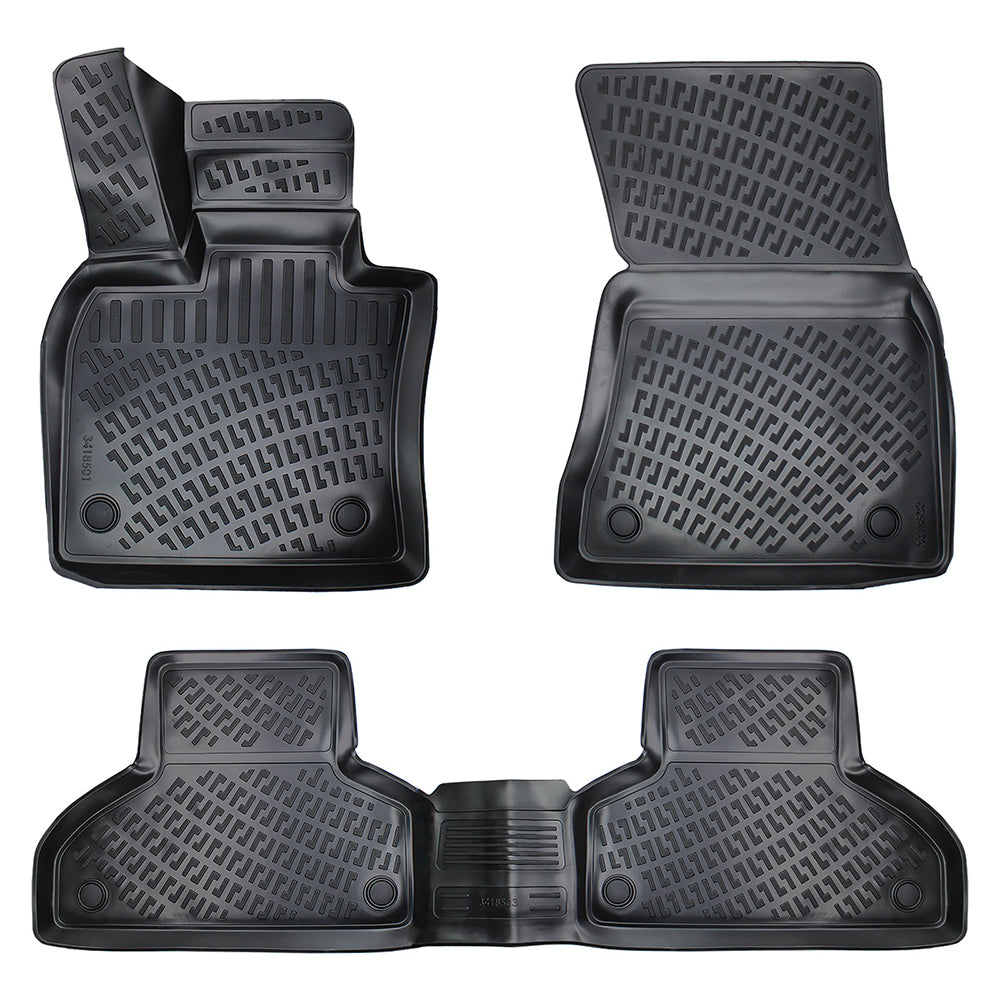 Set covorase auto cauciuc tip tavita pentru bmw x5 f15 2013-2018