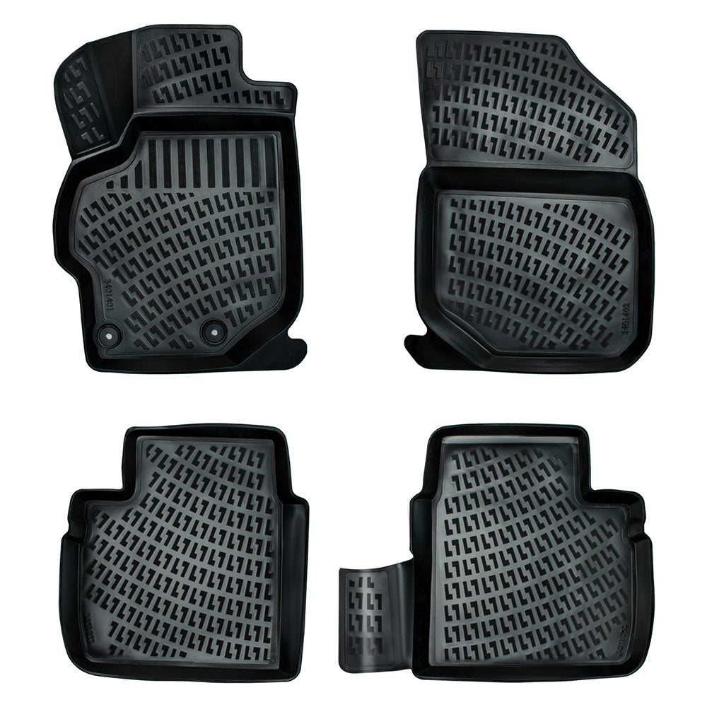 Set covorase auto cauciuc tip tavita pentru citroen c-elysee ii 2013-