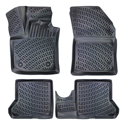 Set covorase auto cauciuc tip tavita pentru dacia dokker 2012-2021