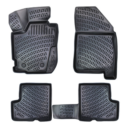 Set covorase auto cauciuc tip tavita pentru dacia duster 4x4 (hm) 2017-2022
