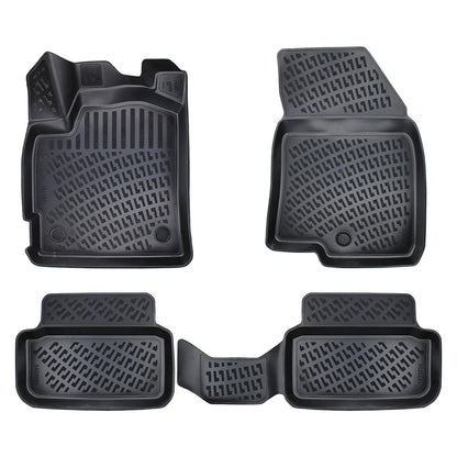 Set covorase auto cauciuc tip tavita pentru dacia sandero stepway prestige/extreme/expression 2020-