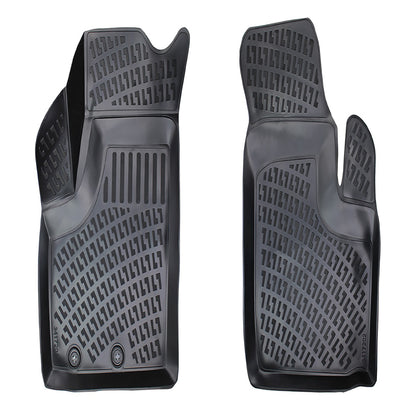 Set covorase auto cauciuc tip tavita pentru fiat doblo (fata) 2000-2009
