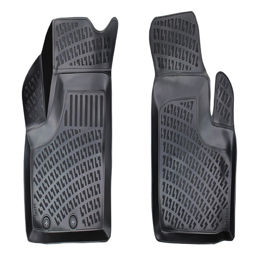 Set covorase auto cauciuc tip tavita pentru fiat doblo (fata) 2000-2009