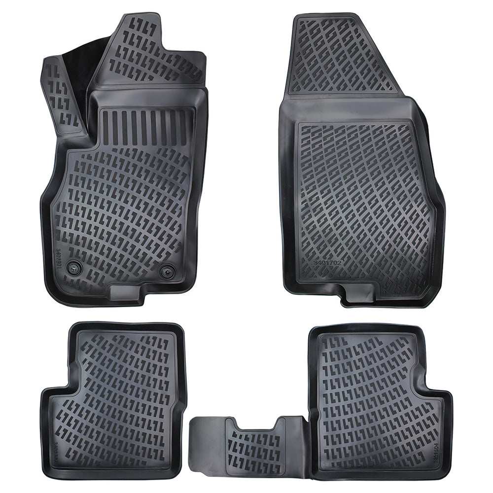 Set covorase auto cauciuc umbrella pentru fiat punto evo 2010-